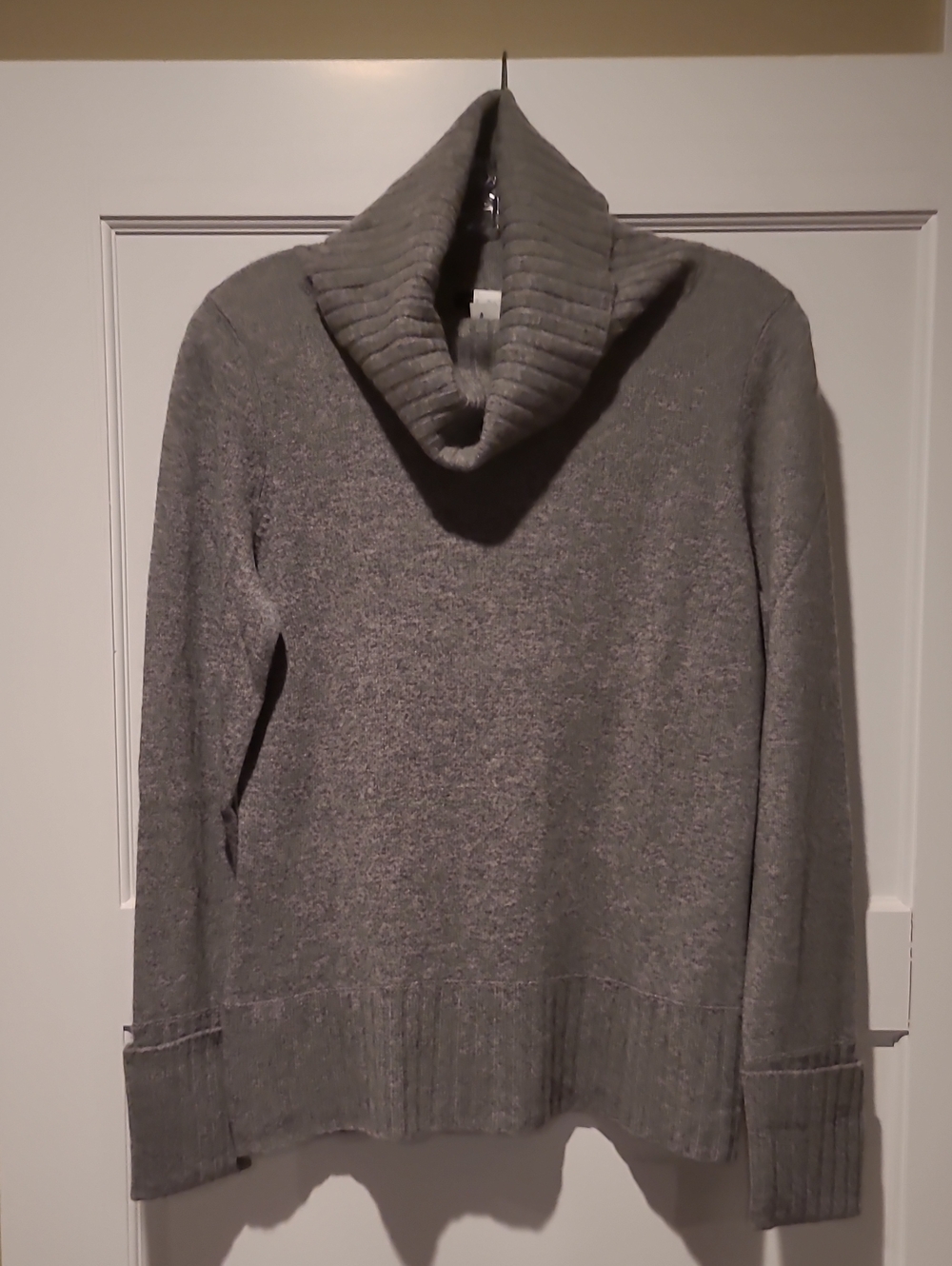 Only Mine Gray Cowl Neck Sweater
